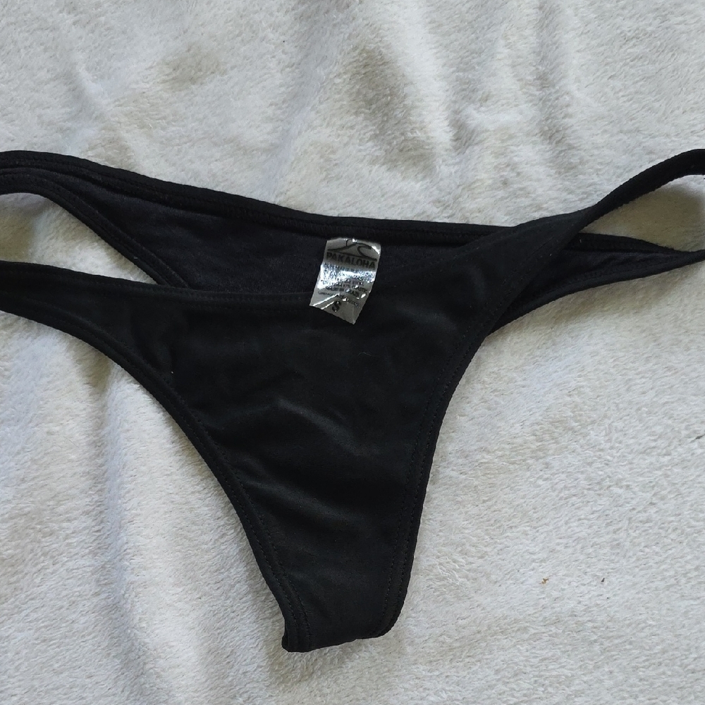 Pakaloha Black Bikini Bottom